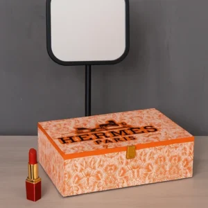 HERMÈS Paris Wooden jewellery box
