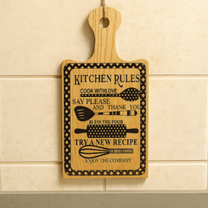Wooden Quotation Plaque