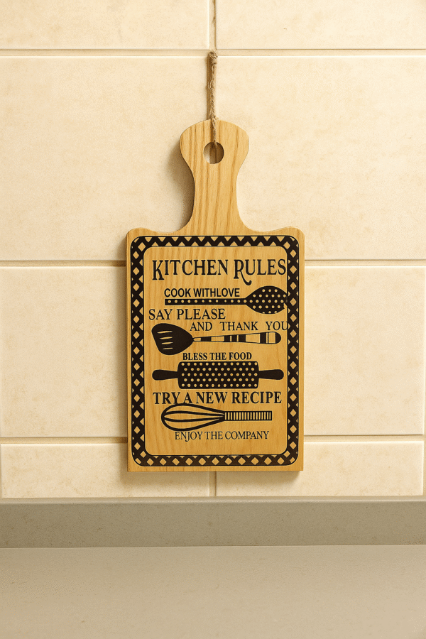 Wooden Quotation Plaque