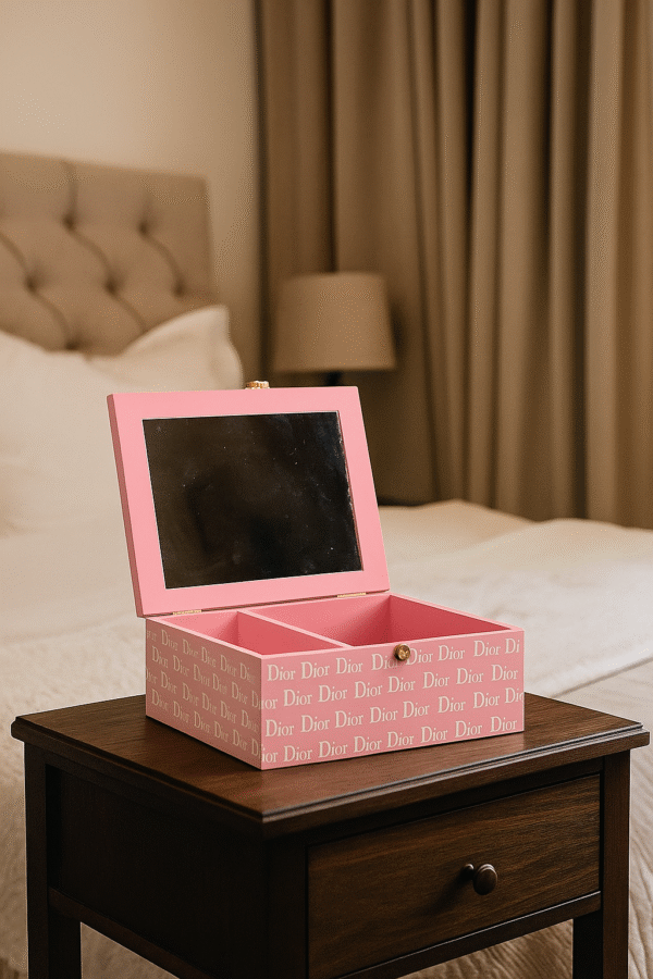 DIOR Wooden Jewellery Box - Image 2