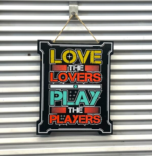 Arrow Cut Wooden Wall Hanging - Image 6