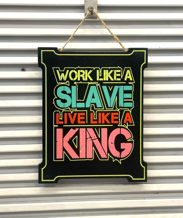 Arrow Cut Wooden Wall Hanging - Image 10