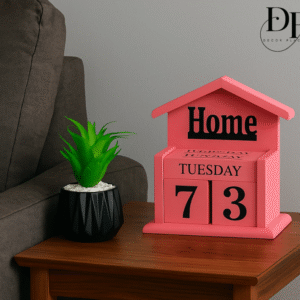 Wooden Home Calendar