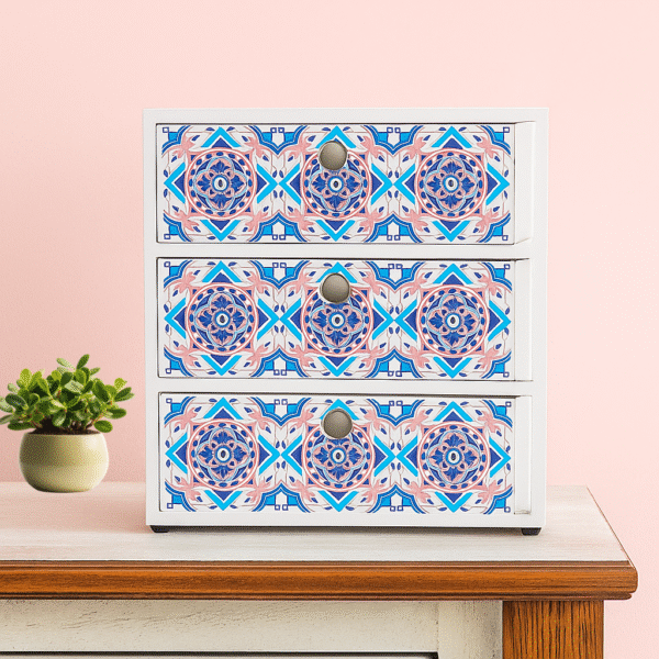 Wooden stylish girls drawer