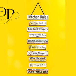 Wall Hanging Step Quotation