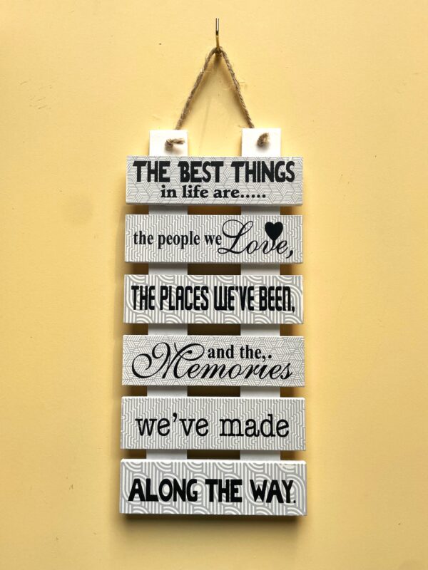 Wooden Step Stair Wall Quotation - Image 5