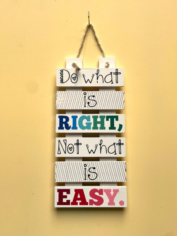 Wooden Step Stair Wall Quotation - Image 3