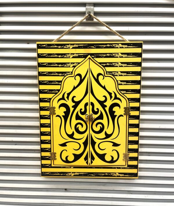 Wooden Door Mirror - Image 7