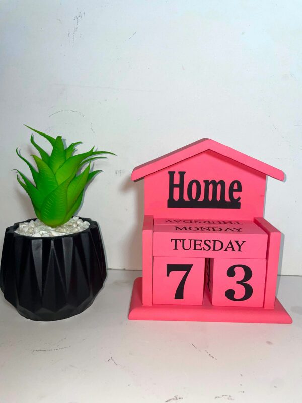 Wooden Home Calendar - Image 2