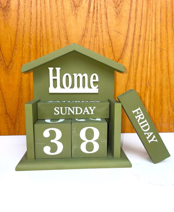 Wooden Home Calendar - Image 6