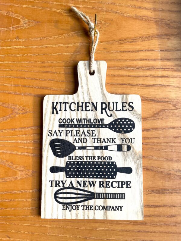 Wooden Quotation Plaque - Image 6