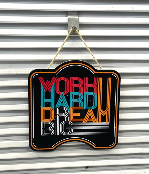 Turtle Shape Wooden Wall Hanging - Image 4