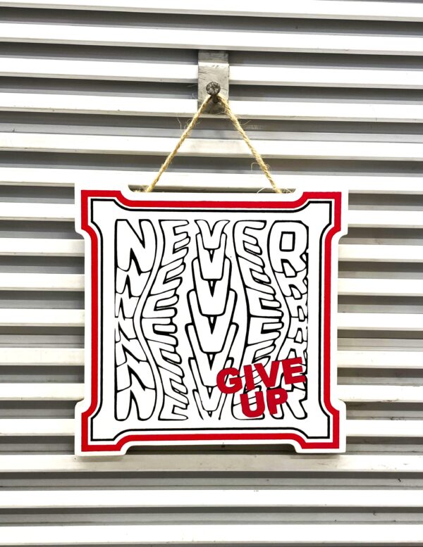 Arrow Cut Wooden Wall Hanging - Image 3