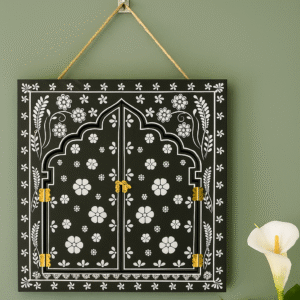 Wooden Door Mirror