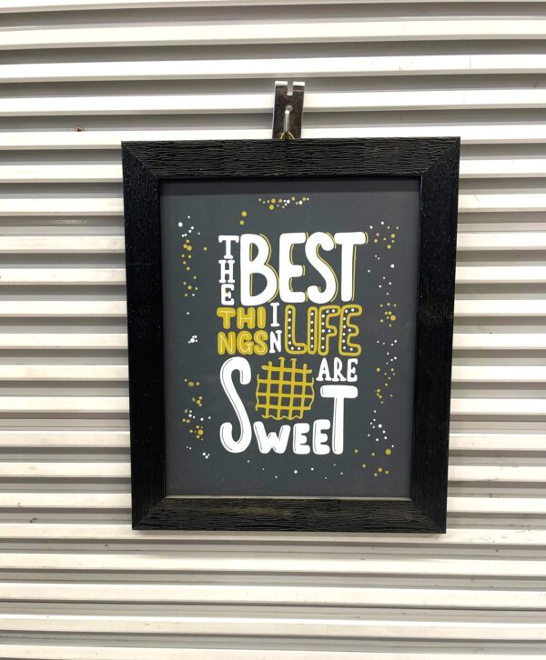 Acrylic Border Wooden Wall Frame - Image 3
