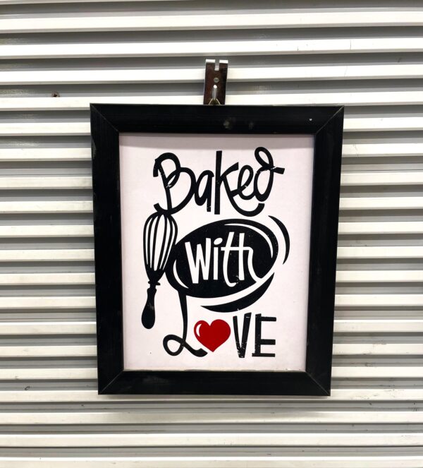 Acrylic Border Wooden Wall Frame - Image 2
