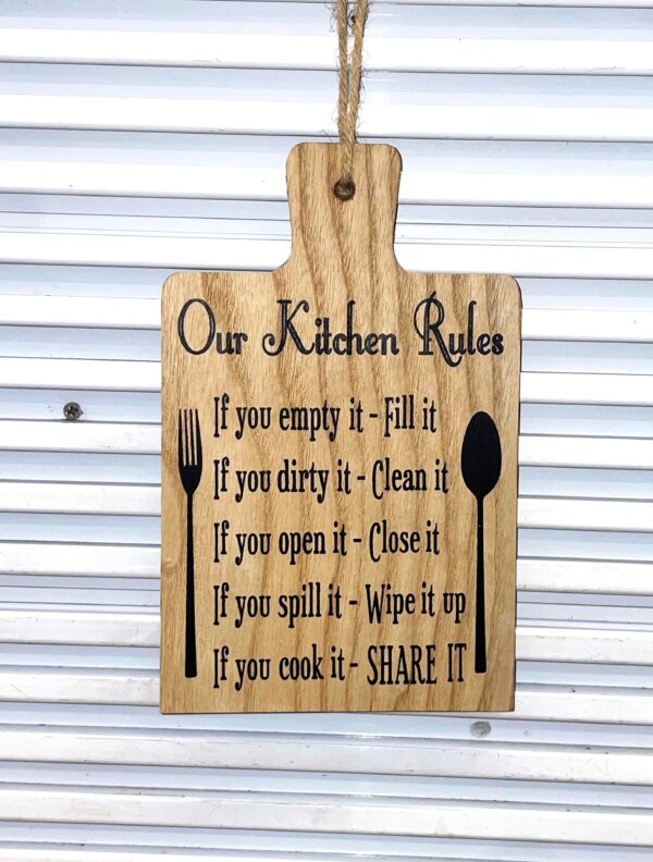 Wooden Quotation Plaque - Image 8
