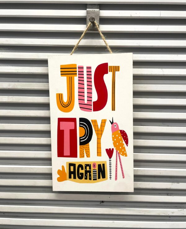 Wooden Quotation Wall Hanging - Image 4