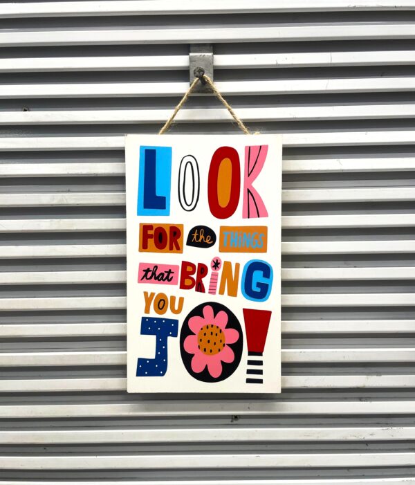 Wooden Quotation Wall Hanging - Image 7