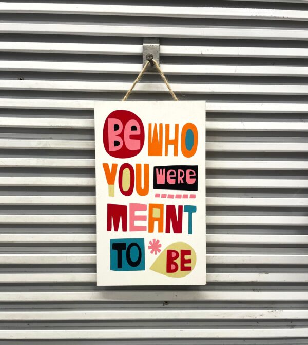Wooden Quotation Wall Hanging - Image 6