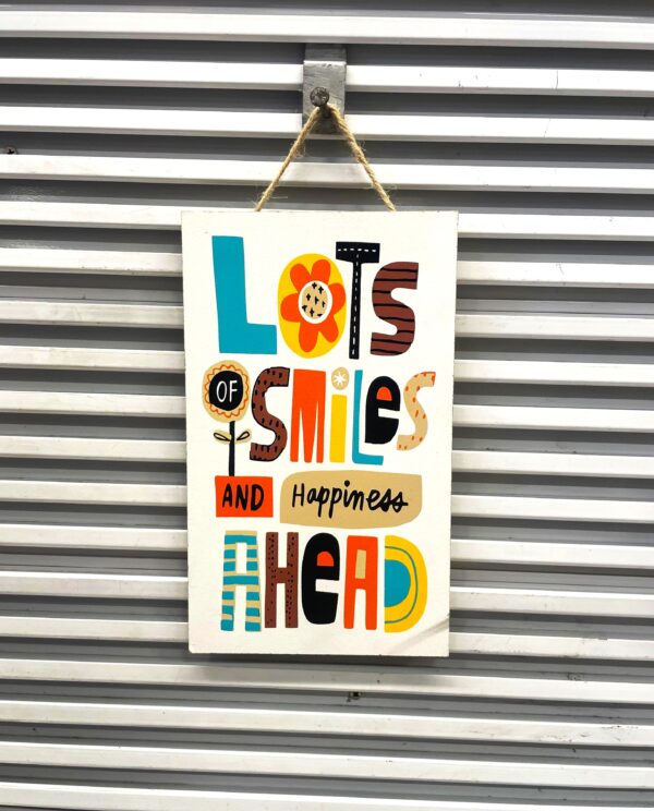 Wooden Quotation Wall Hanging - Image 15
