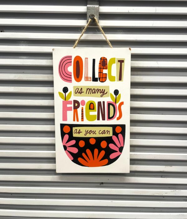 Wooden Quotation Wall Hanging - Image 3